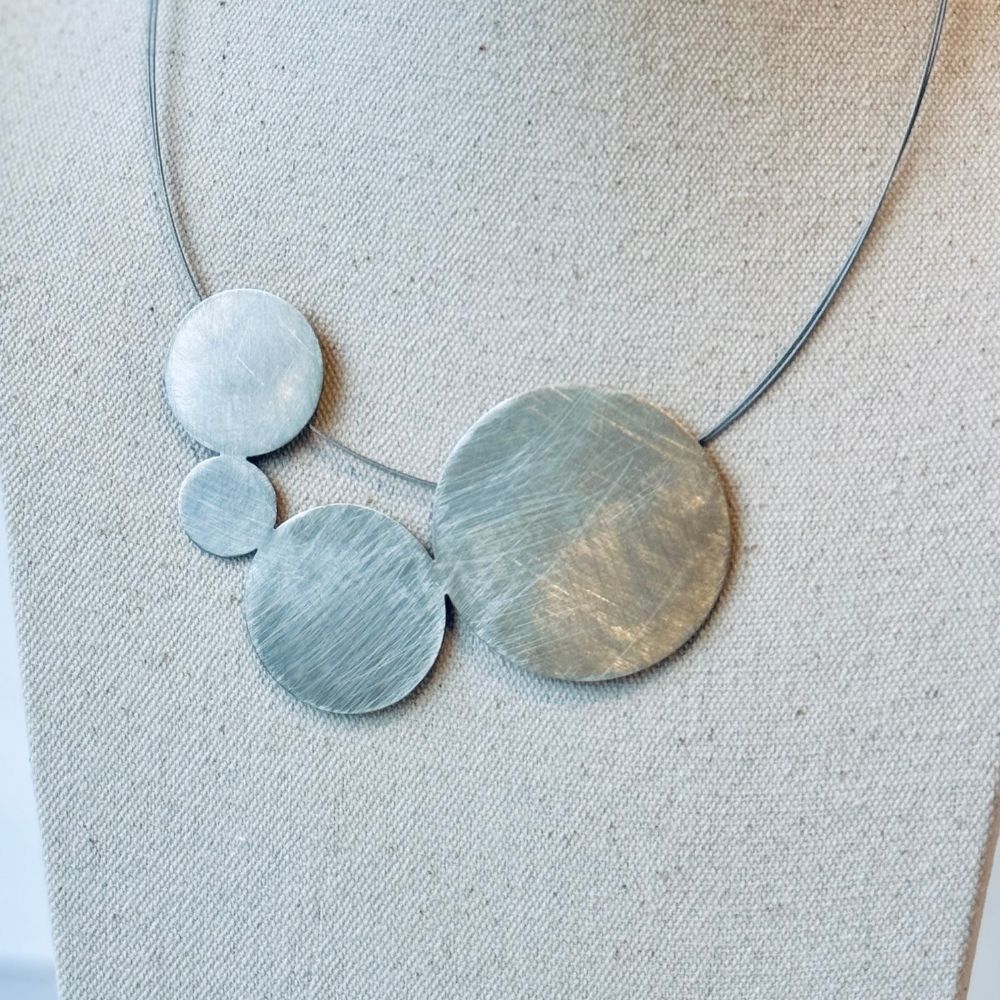 Four Full Moon Necklace