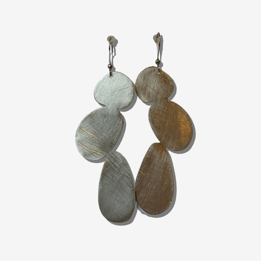 Triple Drops Earring