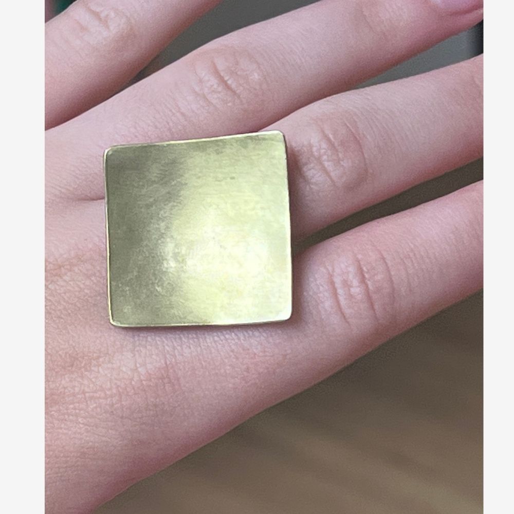Bronze Square Ring