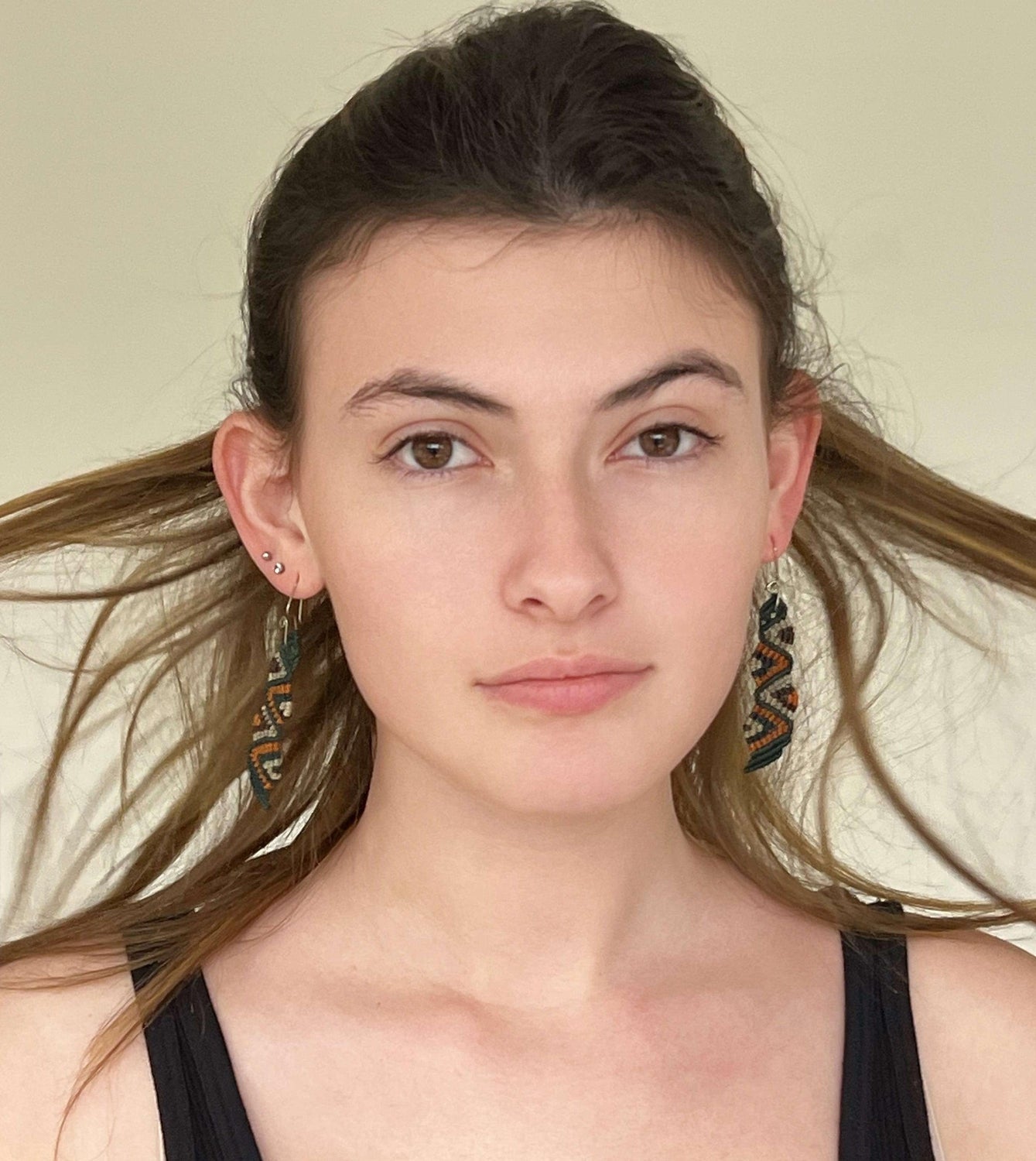 Boho Dangle Thread Earrings