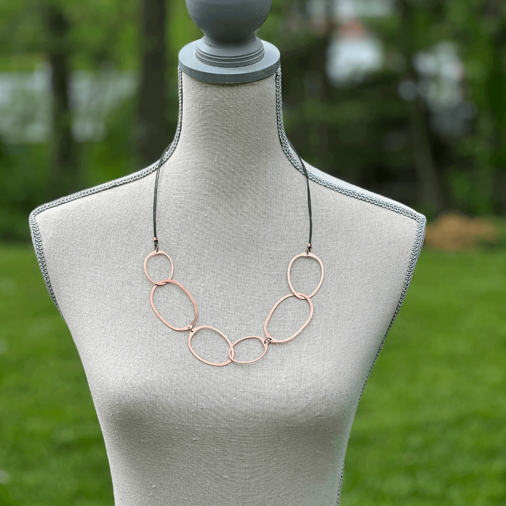 Copper Circle Necklace