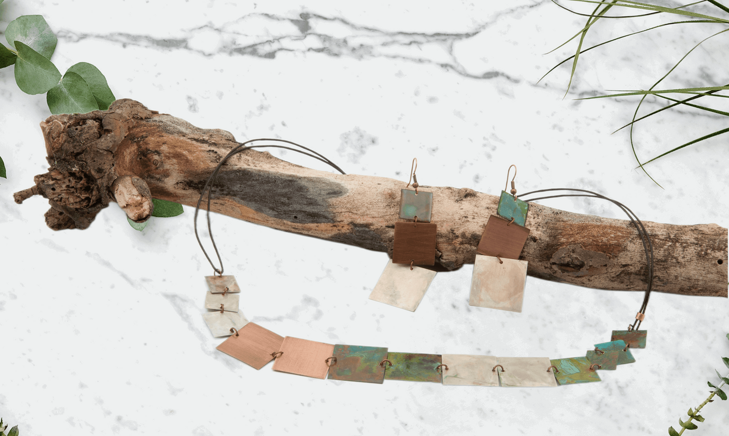 Copper Square Trio - Mix Color