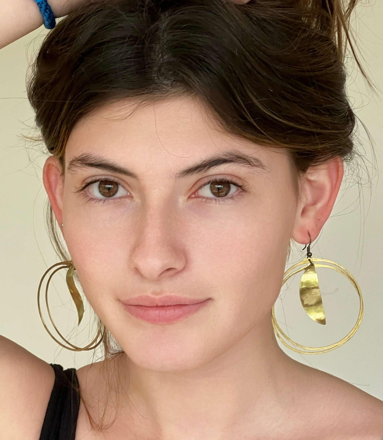 Floating Leaf Earring