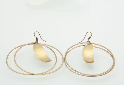 Floating Leaf Earring