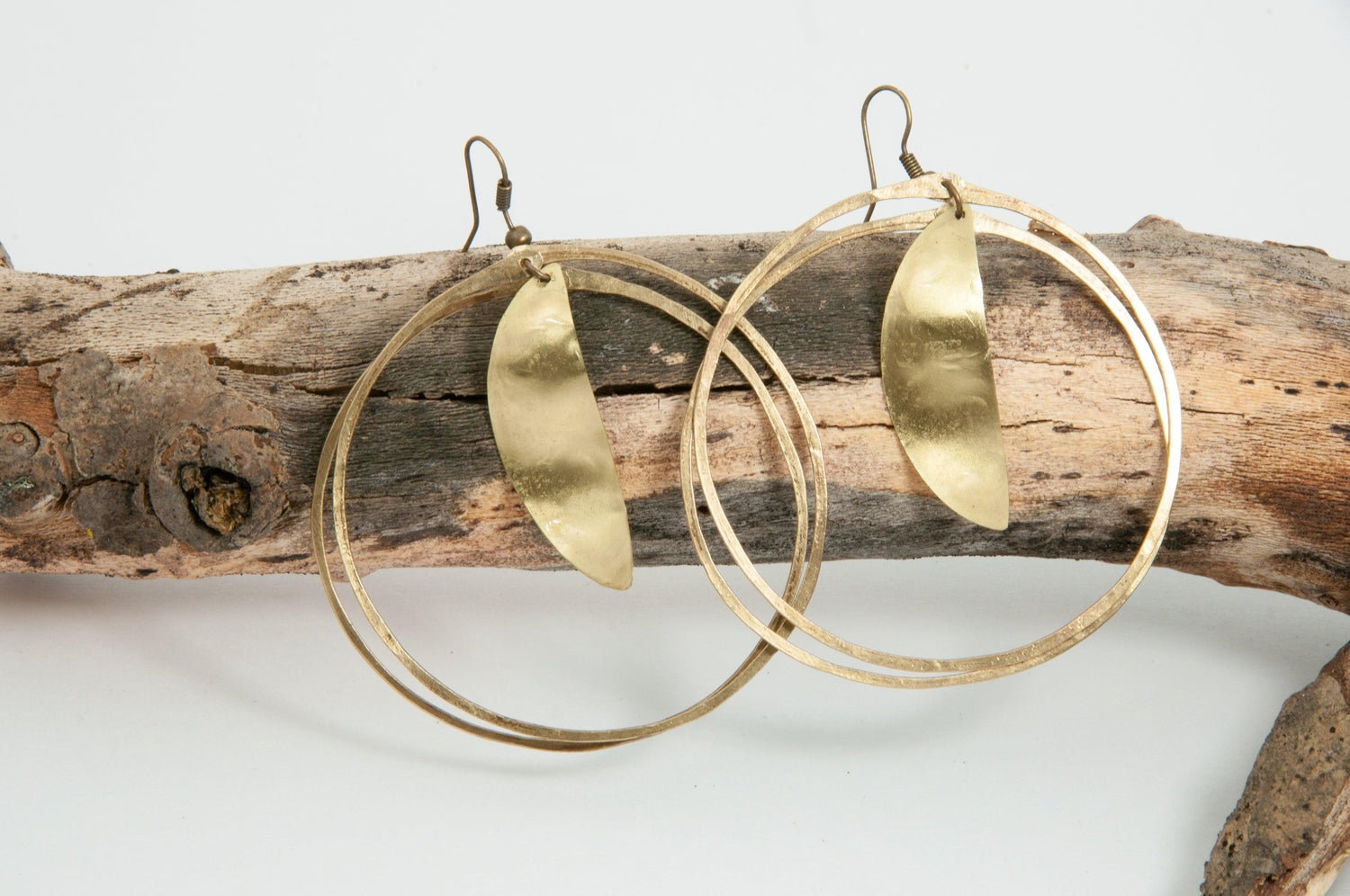 Floating Leaf Earring